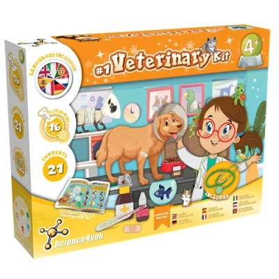 Afbeelding van My First Vet Kit Educatief speelgoed voor kinderen (7 talen) van Science4you