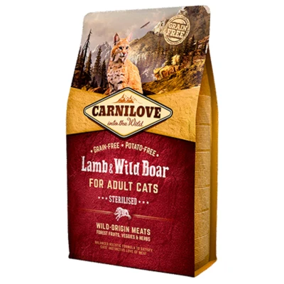 Afbeelding van Carnilove Lamb / Wild Boar Sterilised 2 KG (396959)