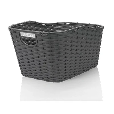 Afbeelding van XLC mand BAB 07 cm afneembaar rattan antraciet