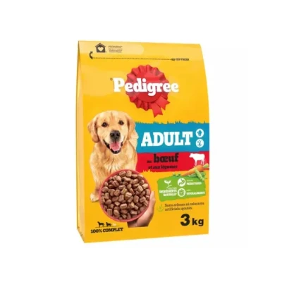 Afbeelding van 3kg Pedigree Adult met rund &amp; groenten droog hondenvoer