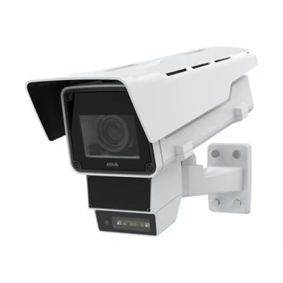 Image de AXIS Q1656 DLE Caméra de surveillance réseau boîtier extérieur résistant aux intempéries / chocs couleur (Jour et nuit) 4 MP 2688 x 1512 i CS mount à focale variable audio GbE MPEG Part 10, AVC, H.265,