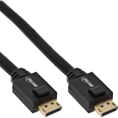 Afbeelding van Actieve premium DisplayPort kabel versie 1.2 (4K 60Hz) / zwart 20 meter