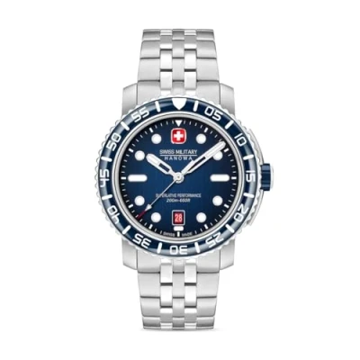 Afbeelding van Swiss Military Hanowa SMWGH0001703 Polshorloge Heren Kwarts Black Marlin