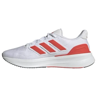 Afbeelding van adidas Ultrarun 5 hardloopschoenen voor heren, Cloud Wit/Helder Rood/Core Zwart