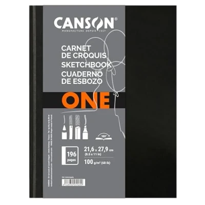 Afbeelding van Tekenboek Canson Art Dummy 216x279mm 100gr 98vel