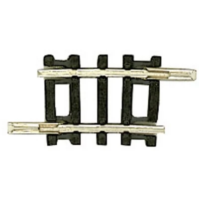 Afbeelding van N Fleischmann rails (zonder ballastbed) 22234 Gebogen 6 228.2 mm 12 stuk(s)