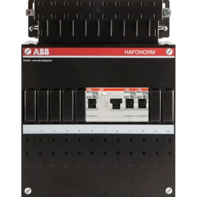 Afbeelding van HAF Hafonorm Installatiekast 2x achter 30mA, 1x direct, 1 fase