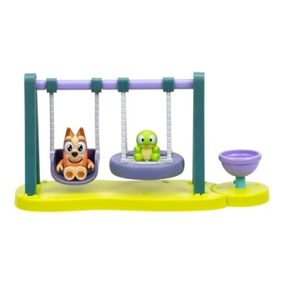 Image de BlueY Mini sets de jeu, kit jeu pour garçon et tortue, comprend une figurine bingo enthousiaste avec articulations mobiles tortue