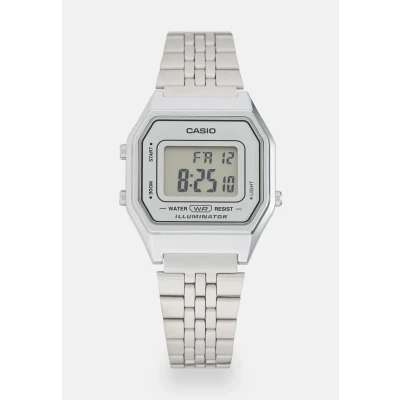 Afbeelding van Casio Digitaal horloge, Dames, Maat: One Size, Silber