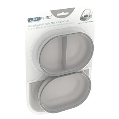Afbeelding van SureFeed Pet bowl Set Voerbakset Grijs 1 stuk(s)