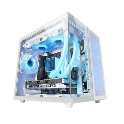 Afbeelding van ATX Semi toren doos Mars Gaming MCNOVAMW Wit