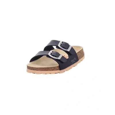 Afbeelding van Superfit Fussbettpantoffel Pantoffels voor kinderen, Maat: 41, Ocean Hoogwaardig imitatieleer