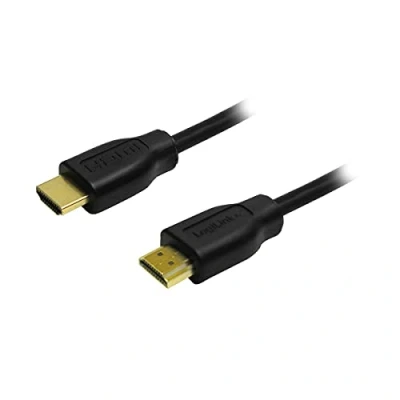 Afbeelding van LogiLink CH0054 HDMI kabel Aansluitkabel A stekker, stekker 15.00 m Zwart 4K UHD