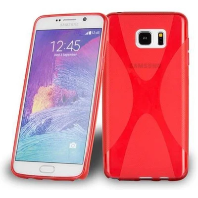 Afbeelding van Cadorabo Hoesje geschikt voor Samsung Galaxy NOTE 5 in INFERNO ROOD Beschermhoes gemaakt van flexibel TPU silicone Case Cover