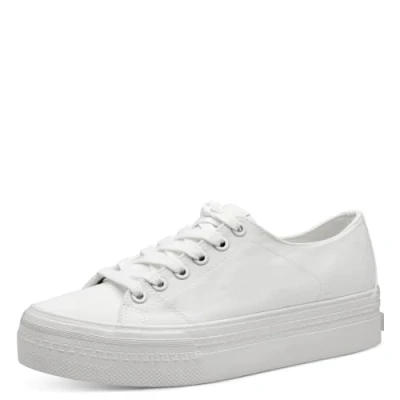 Afbeelding van Tamaris 1 23744 42 damessneakers, Wit