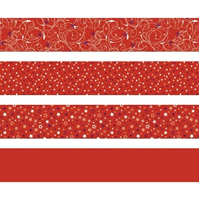 Afbeelding van Heyda 204875537 vouwband voor kroebelsters, 1 x 30 cm en 1,5 45 cm, 4 stuks