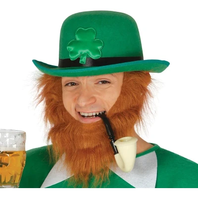 Afbeelding van Groen St Patricksday bolhoedje Verkleedkleding voor volwassenen