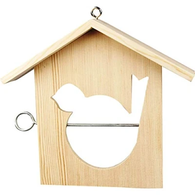 Afbeelding van Vogelvoederhuis Hout Unisex 19 X 21 Cm