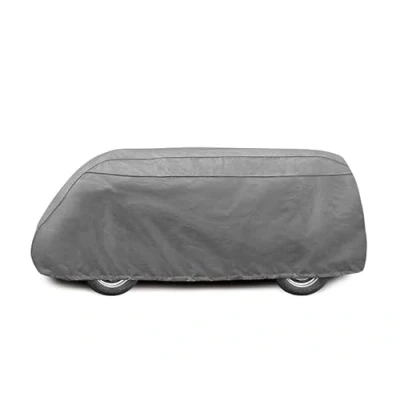 Afbeelding van Volkswagen T3 beschermhoes (past NIET op met verhoogd dak) afdekhoes cover tbv vw transporter caravelle bus camper waterafstotend ademend pasvorm