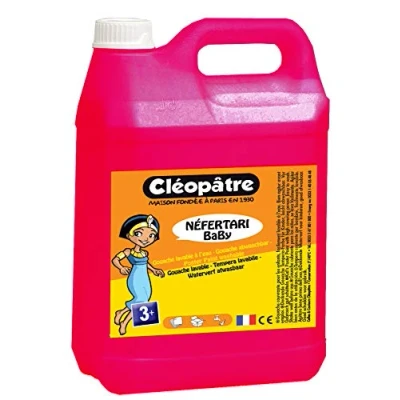 Afbeelding van Cléopâtre PGBB5 12 Gouache Nefertari Baby Kleur Magenta 5 l Jerrycan