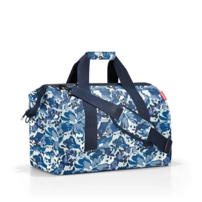 Afbeelding van Reisenthel Allrounder L Reistas Sporttas 30L Flora Blauw