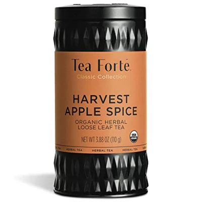 Afbeelding van Tea Forte, biologische thee, losse bus van 35 tot 50 kopjes (Harvest Apple Spice)