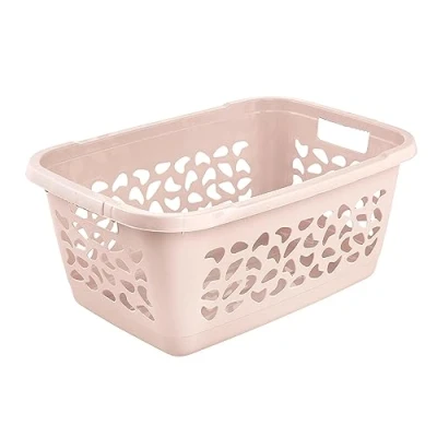 Afbeelding van keeeper Wasmand, opengewerkt design, 52 l, Jost, Nordic Pink