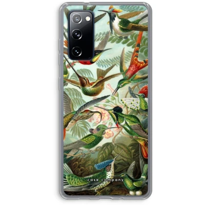 Afbeelding van Case Company® hoesje geschikt voor Samsung Galaxy S20 FE / 5G Haeckel Trochilidae Soft Cover Telefoonhoesje Bescherming aan alle Kanten en Schermrand