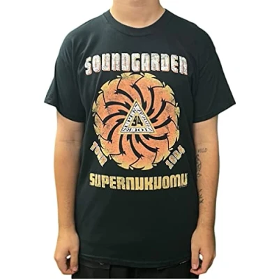 Afbeelding van Soundgarden Superunknown Tour &#039;94 Heren T shirt XL Zwart