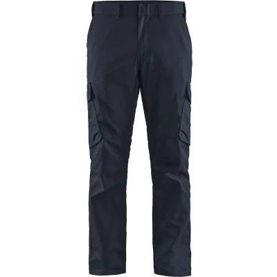 Afbeelding van Blaklader Industrie werkbroek stretch 1444 1832 Donker marineblauw/Zwart D108