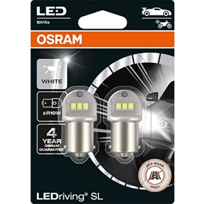 Image de 2 ampoules led osram r10w coolwhite ledriving® 6000 12v