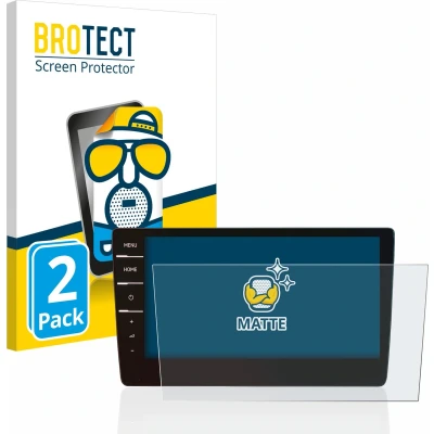 Afbeelding van BROTECT Screenprotector voor Volkswagen T6.1 California 2021 Discover Pro 9.2&quot; Folie Beschermfolie matte (2 Stuks)