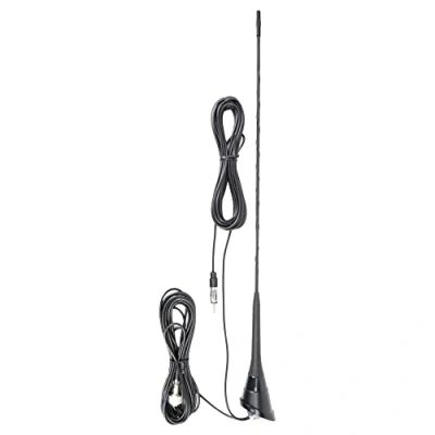 Afbeelding van PNI Duplex 2000 27MC antenne Autoradio 2 in 1 GTI look Geruisloos Eenvoudig af te stellen