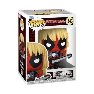 Image de Figurine Funko Pop Marvel Deadpool Metal Band