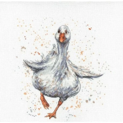 Afbeelding van Bree Merryn Daphne the Duck borduren (pakket) BMCS04