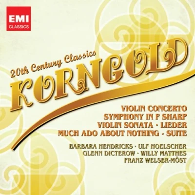 Afbeelding van Korngold: Violin Concerto; Symphony in F Sharp; Sonata &amp; Others