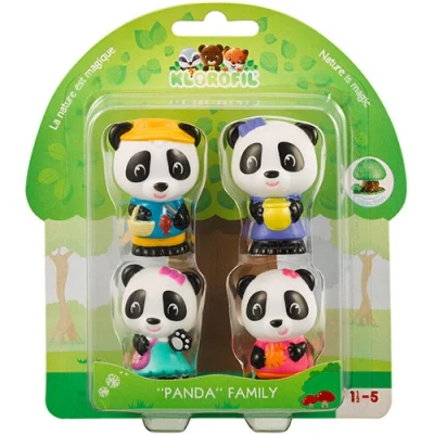 Afbeelding van Klorofil pandafamilie 4st