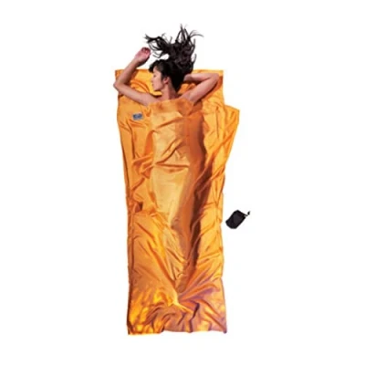 Afbeelding van Cocoon TravelSheet Lakenzak Zijde Ultramarine Blue