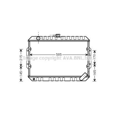 Afbeelding van Ava Cooling Radiateur MT2066