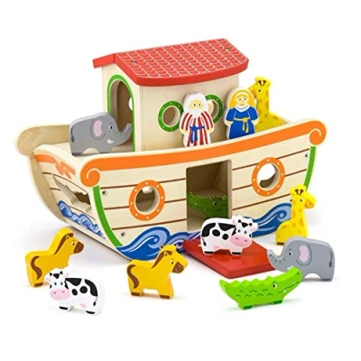 Afbeelding van Viga Toys Vormenhuis Ark van Noach