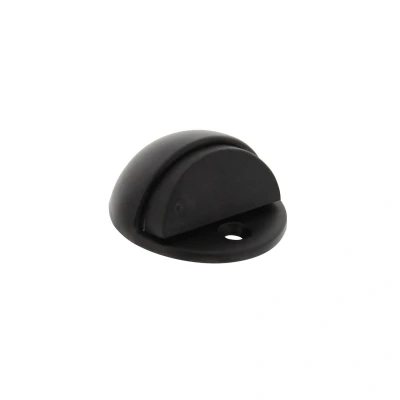 Afbeelding van Lavuzo Deurstopper Vloer Rond 45 mm Zwart Per Stuk Deurbuffer binnen Deurstoppers