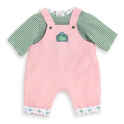Afbeelding van Corolle T shirt en overall, een weekend in Parijs, kleding, voor poppen 42 cm, vanaf 2 jaar, 9000160180