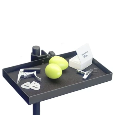 Image de Stagg ACTR 2515 BK Plateau accessoires, avec pince stand