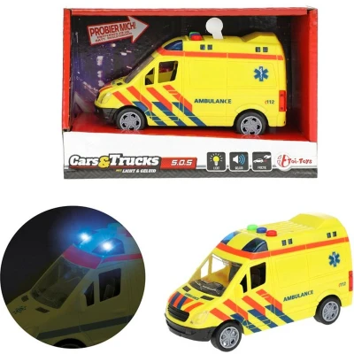 Afbeelding van Cars trucks Ambulance frictie 23126A
