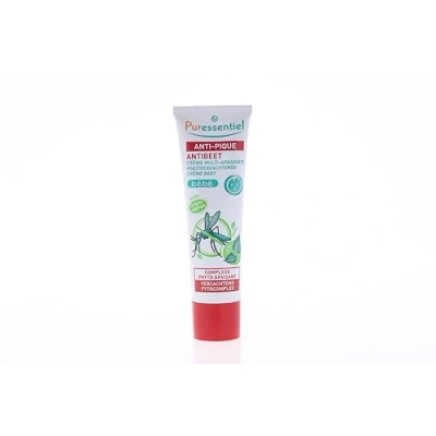 Afbeelding van Puressentiel Anti prikken Multi Kalmerende Baby Crème Insecten en plantenbeten Actief 100% natuurlijke oorsprong Kalmeert jeuk irritatie 30 ml