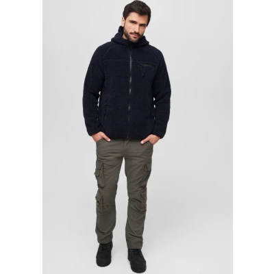 Afbeelding van Brandit Worker Fleecejas, Heren, Maat: 4XL, Navy