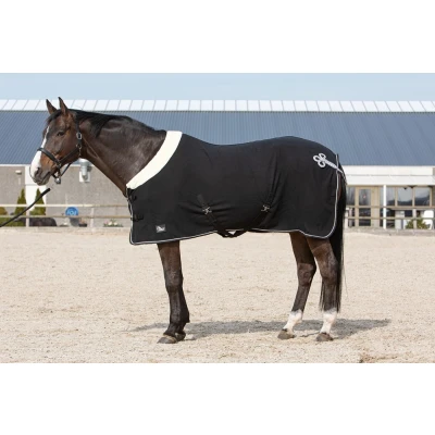 Image de Harry&#039;s Horse Couverture Polaire Champion Noir 145/195