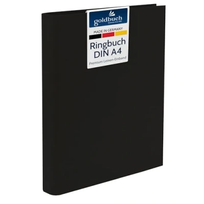 Afbeelding van Goldbuch Ringband Bella Vista A4 ordner Zwart
