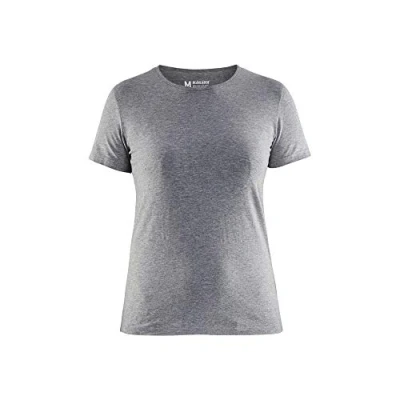 Afbeelding van Blåkläder Dames T Shirt Kleur: Grijs Maat L, Grijze mix