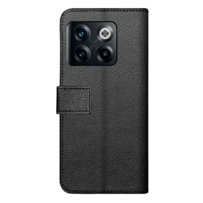 Afbeelding van Just in Case PU leer Book Zwart OnePlus 10T
